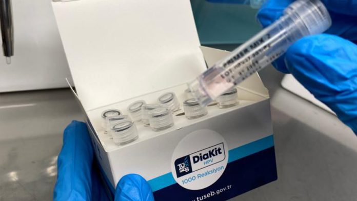 TÜSEB DiaKit HPV qPCR Tanı Kiti Piyasada